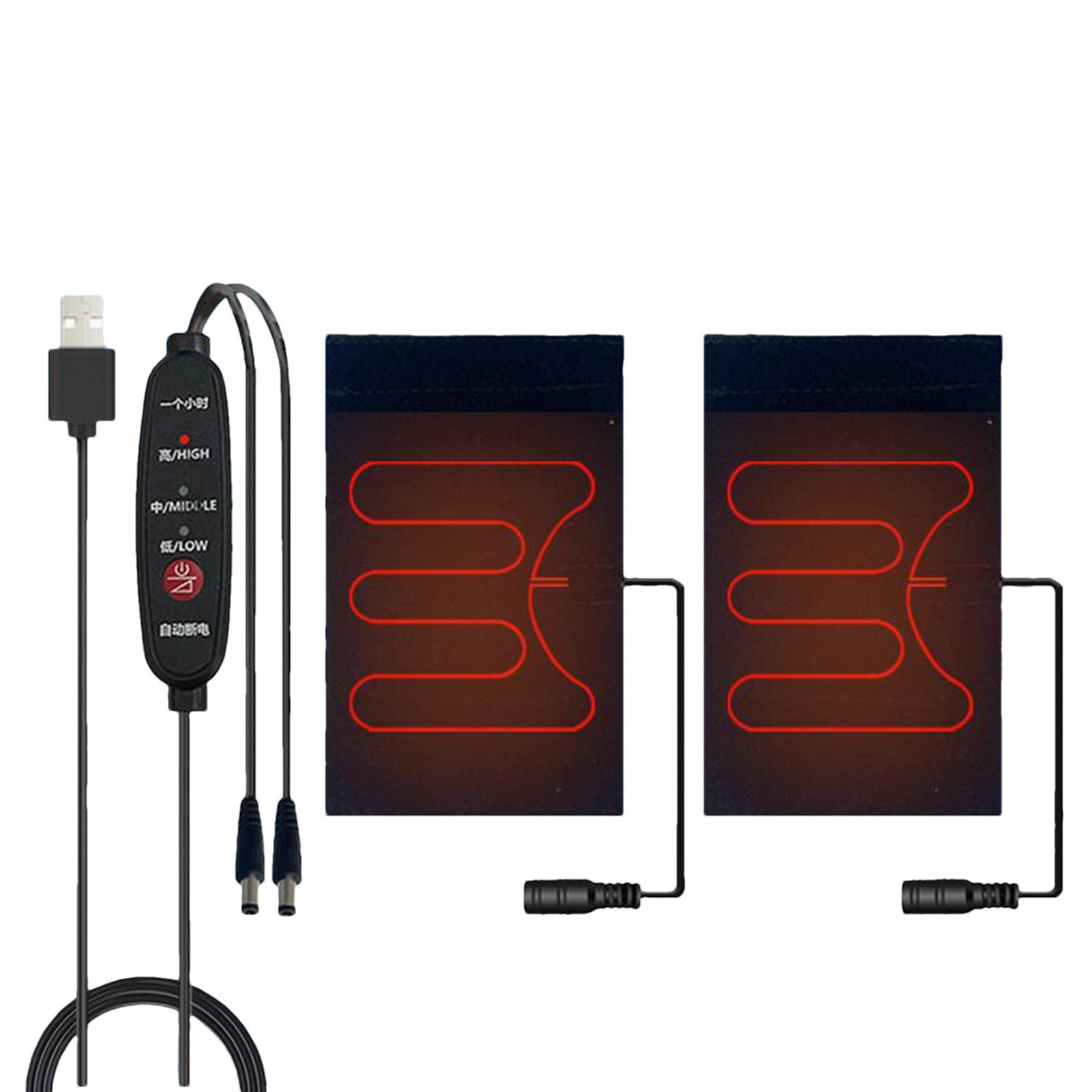 Cycling Heat Gear - Scaldamanubrio Copri manubrio 5V Manopole riscaldate