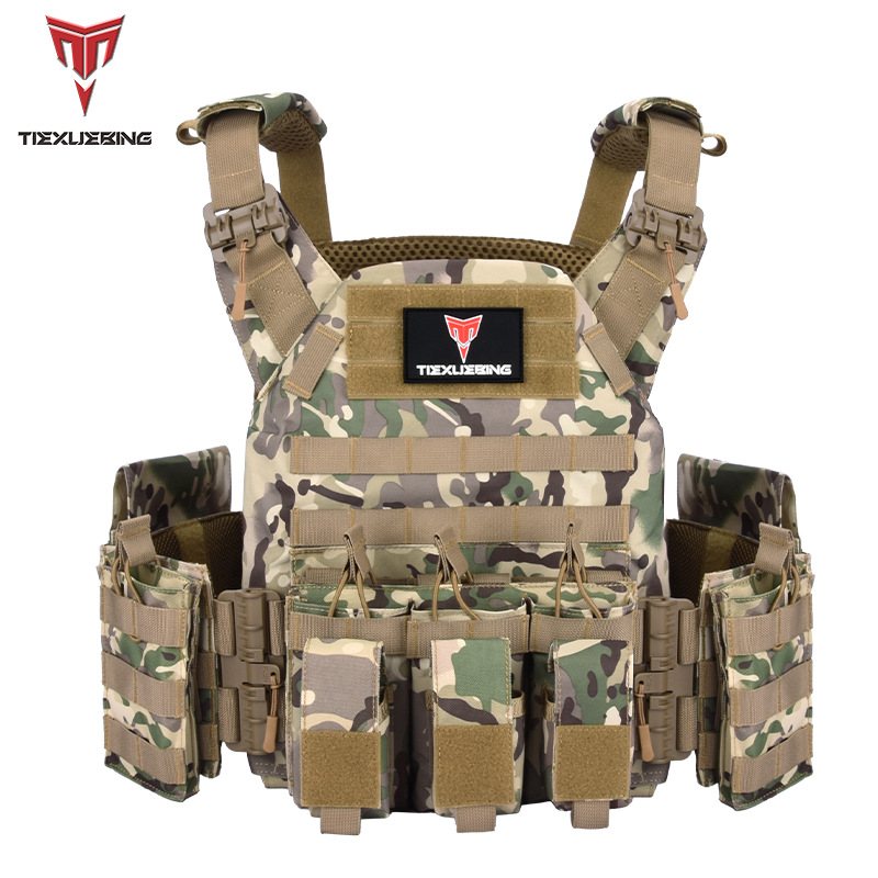 Cycling Gear Pouch - Gilet Tattico Modulare a Sgancio Rapido