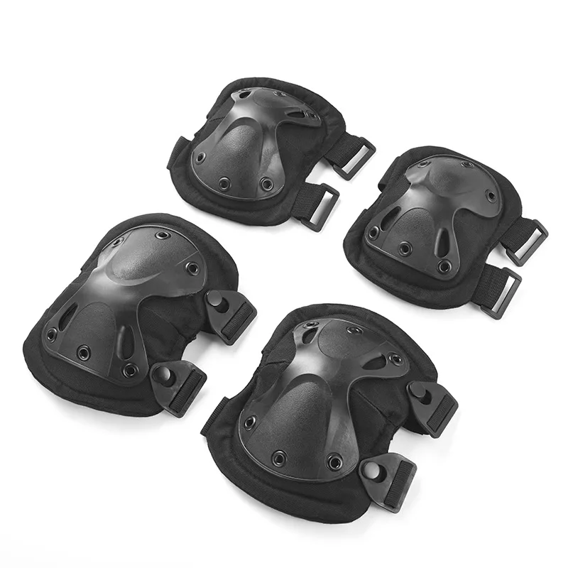 Cycling Gear Pas - Set di Protezioni Tattiche per Ginocchia