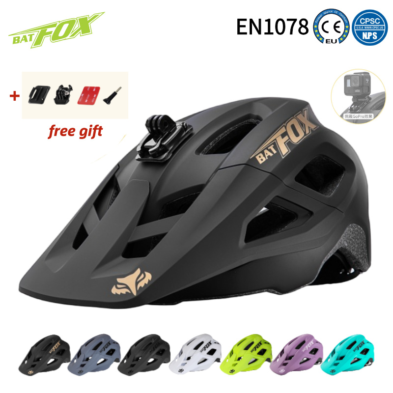 Cycling Gear Pas - BATFOX Casco da mountain bike Può