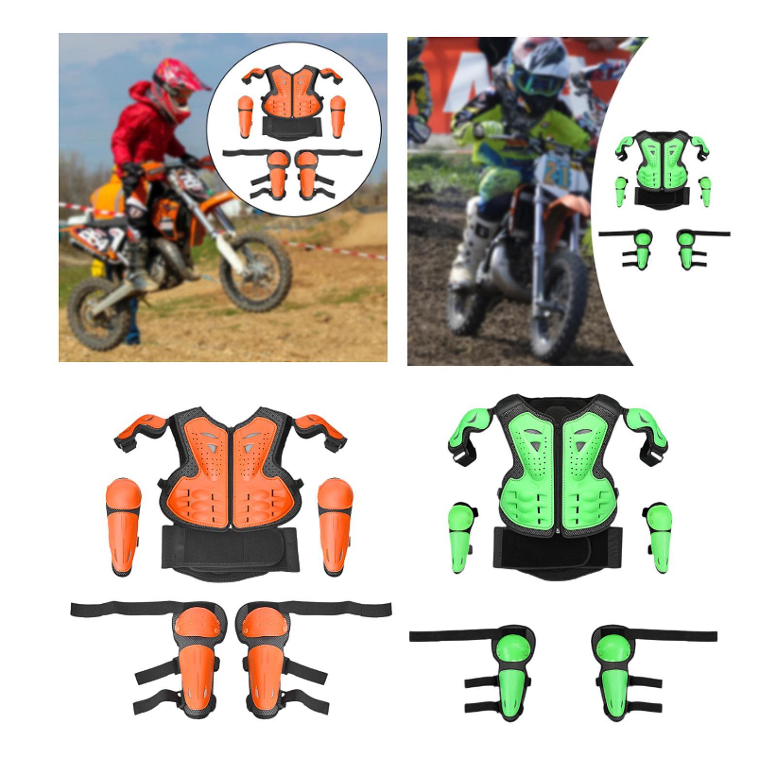Cycling Gear For Kids - Set di Protezioni per Motocross per