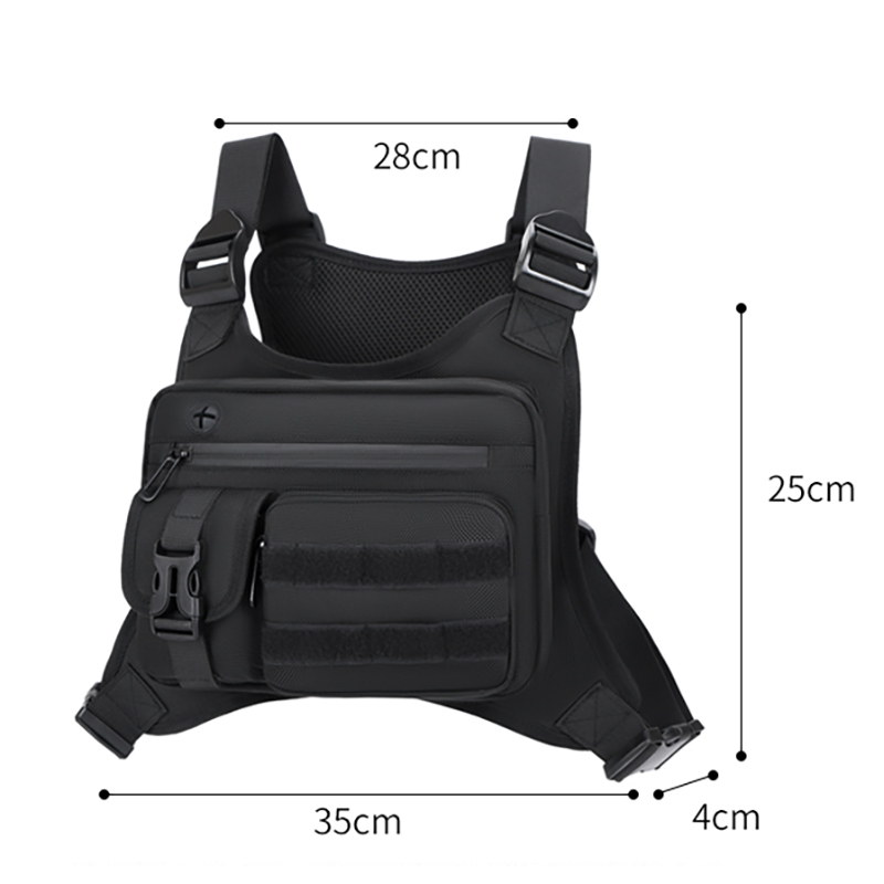 Borsa Tattica da Petto per Uom - Cycling Gear Pouch recensione e prezzo