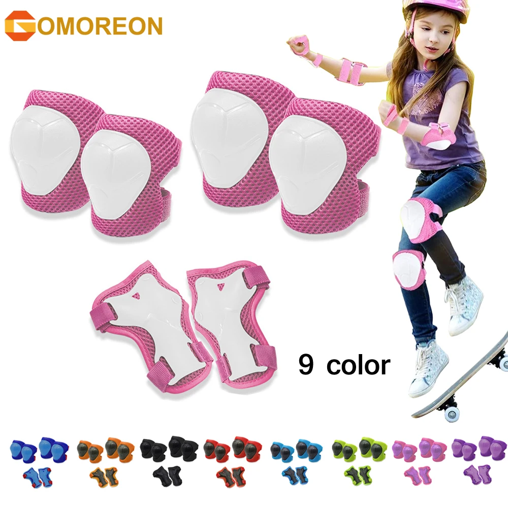 GOMOREON 6 pz/set bambini gino - Cycling Protective Gear Kids recensione e prezzo