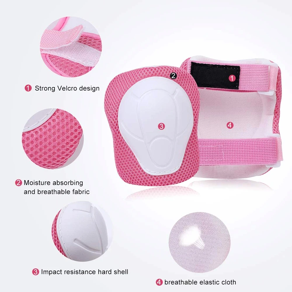 GOMOREON 6 pz/set bambini gino - Cycling Protective Gear Kids recensione e prezzo
