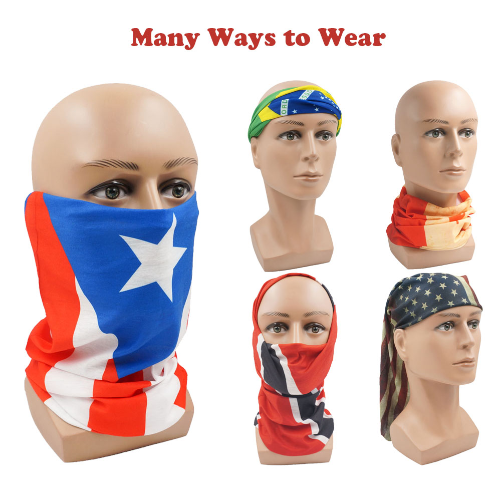 Bandanna con bandiera della Ni - Cycling Gear Pas recensione e prezzo
