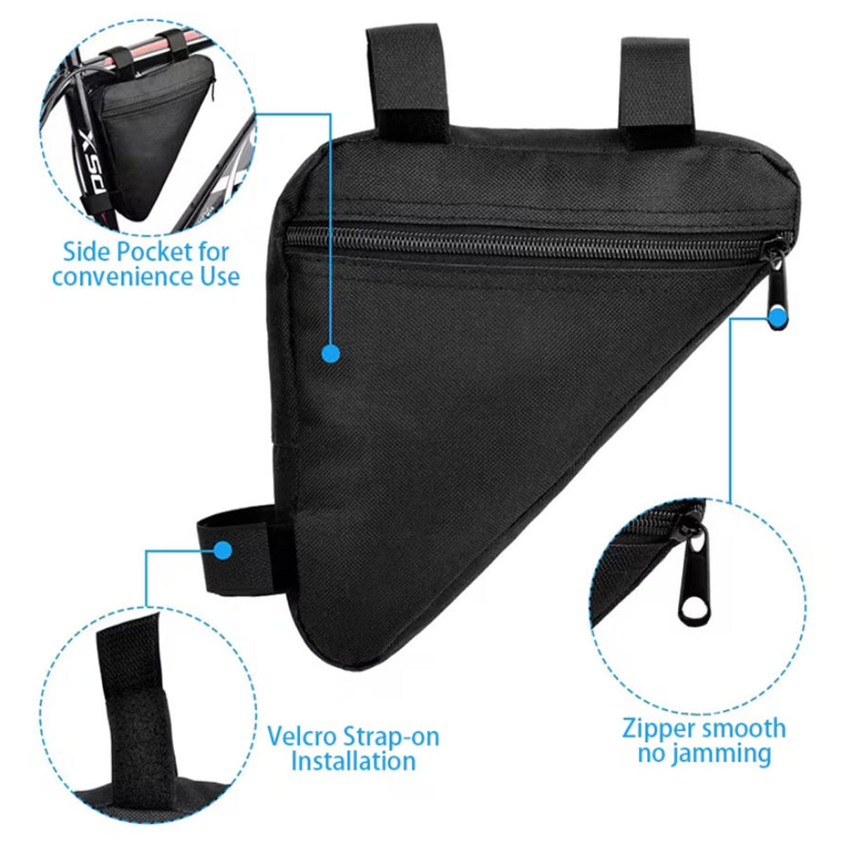Borsa Triangolare per Biciclet - Cycling Gear Pouch recensione e prezzo