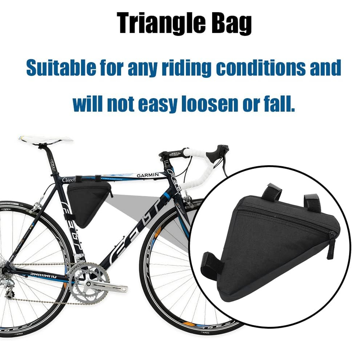 Borsa Triangolare per Biciclet - Cycling Gear Pouch recensione e prezzo